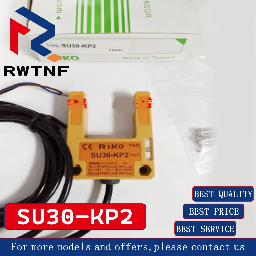Brand New Genuine SU30-KP2 RIKO U-shaped photoelectric sensor,100% original warehouse stock
Brand New Genuine SU30-KP2 RIKO U-shaped photoelectric sensor,100% original warehouse stock