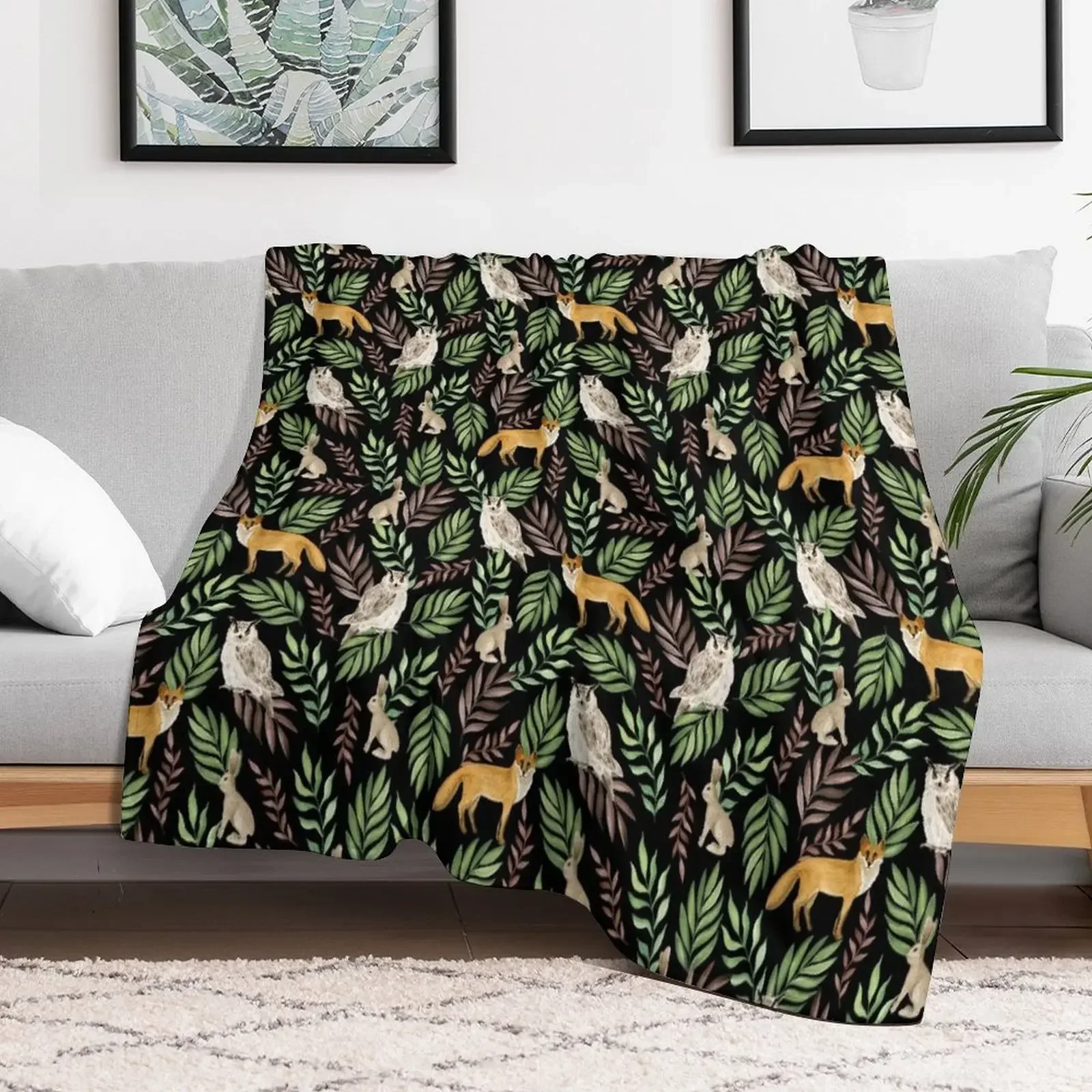 Foxes, owls, rabbits. Black pattern Throw Blanket Extra Large Throw Thin Blankets
Foxes, owls, rabbits. Black pattern Throw Blanket Extra Large Throw Thin Blankets