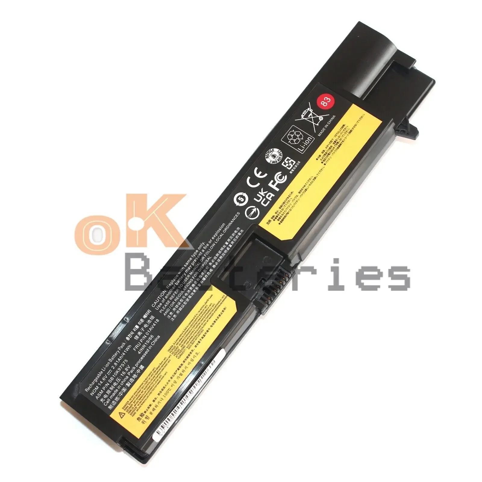 01AV414 01AV415 01AV416 01AV417 01AV418 Аккумулятор для Lenovo ThinkPad E570 E575
01AV414 01AV415 01AV416 01AV417 01AV418 Аккумулятор для Lenovo ThinkPad E570 E575