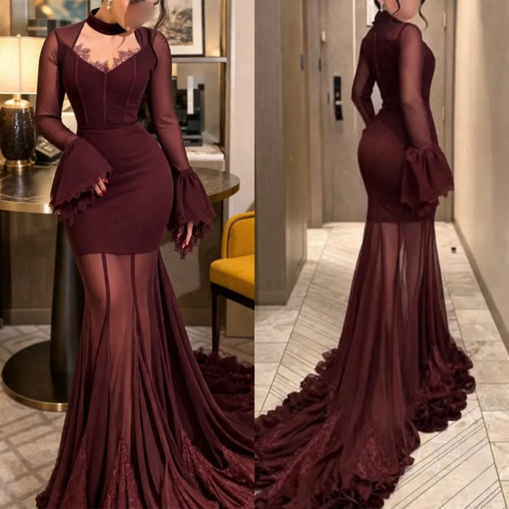 High Quality Customized V-neck Lace Floor Length Court Train Kleider Für Hochzeitsgäste Elegant and Classy Dresses for Woman
High Quality Customized V-neck Lace Floor Length Court Train Kleider Für Hochzeitsgäste Elegant and Classy Dresses for Woman