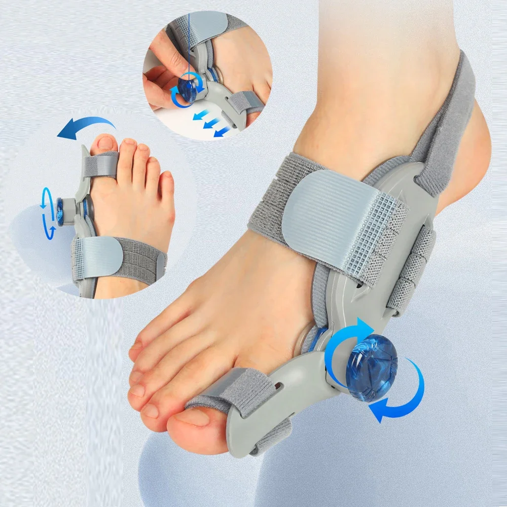 1/2pcs Bunion Corrector Adjustable Hallux Valgu Big Toe Valgus Corrector Rotatable Toe Corrector Straightener Toe Correction Spa
1/2pcs Bunion Corrector Adjustable Hallux Valgu Big Toe Valgus Corrector Rotatable Toe Corrector Straightener Toe Correction Spa