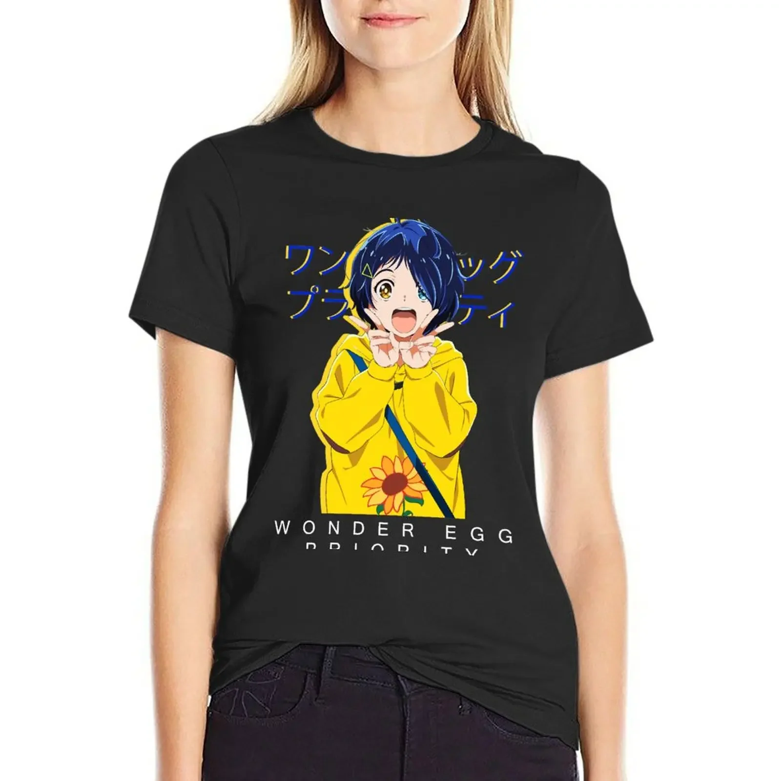Ai Ohto - Wonder Egg Priority T-Shirt animal prinfor shirts graphic tees plain quick-drying designer clothes Women luxury
Ai Ohto - Wonder Egg Priority T-Shirt animal prinfor shirts graphic tees plain quick-drying designer clothes Women luxury