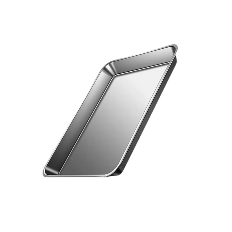 304 Stainless Steel Oven Tray For Cookie Cakes And Bread Baking Sheet
304 Stainless Steel Oven Tray For Cookie Cakes And Bread Baking Sheet