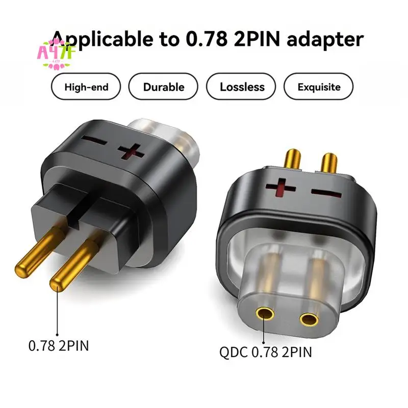A47F-HIFI QDC Female 0.78 2 Pin Male Earphone Adapter For SHUOER CONDUC TOR/SINGER
A47F-HIFI QDC Female 0.78 2 Pin Male Earphone Adapter For SHUOER CONDUC TOR/SINGER