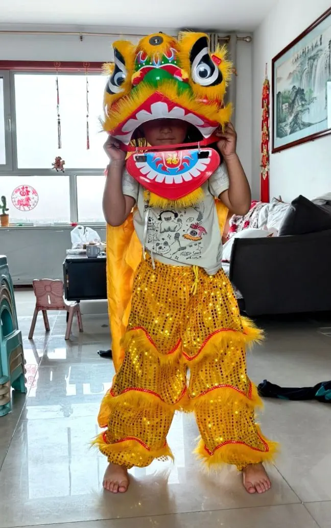 Chinese Lion Dance Pants play 12 inch 2-5 Age Child Costume Festival Spring Toys Square Props Outdoor Party Carnival Stage
Chinese Lion Dance Pants play 12 inch 2-5 Age Child Costume Festival Spring Toys Square Props Outdoor Party Carnival Stage