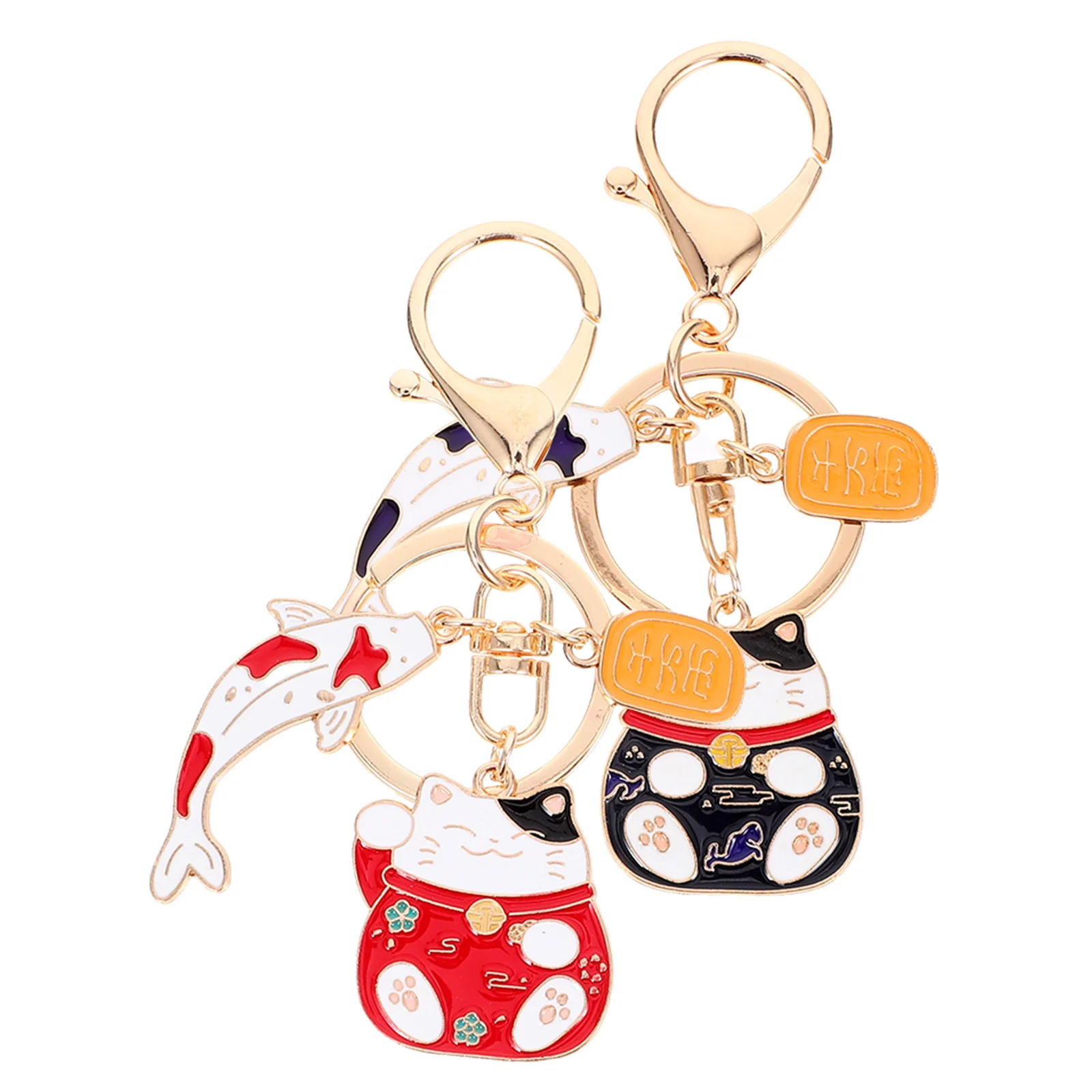 2pcs Japanese Cat Keychain for Good Luck and Abundance Cute Keychain for Backpacks and Handbags Wealth Cat Keyring for Positive
2pcs Japanese Cat Keychain for Good Luck and Abundance Cute Keychain for Backpacks and Handbags Wealth Cat Keyring for Positive