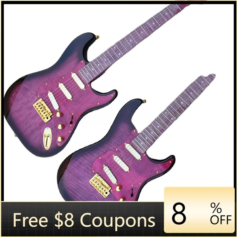 STLFFlyoung High Quality 6 Strings Electric Guitar Cheap Price Flame Maple Neck and Fretboard
STLFFlyoung High Quality 6 Strings Electric Guitar Cheap Price Flame Maple Neck and Fretboard