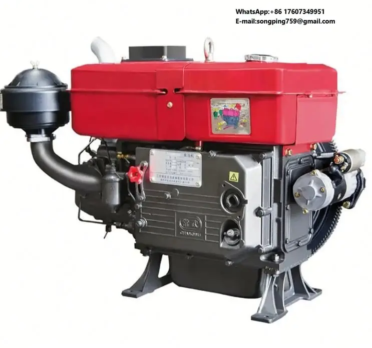 Changfaixiang 168f-1 Single Cylinder Diesel Engine Water-Cooled 24HP Core Components for Crawler Excavator-Direct Supply China
Changfaixiang 168f-1 Single Cylinder Diesel Engine Water-Cooled 24HP Core Components for Crawler Excavator-Direct Supply China