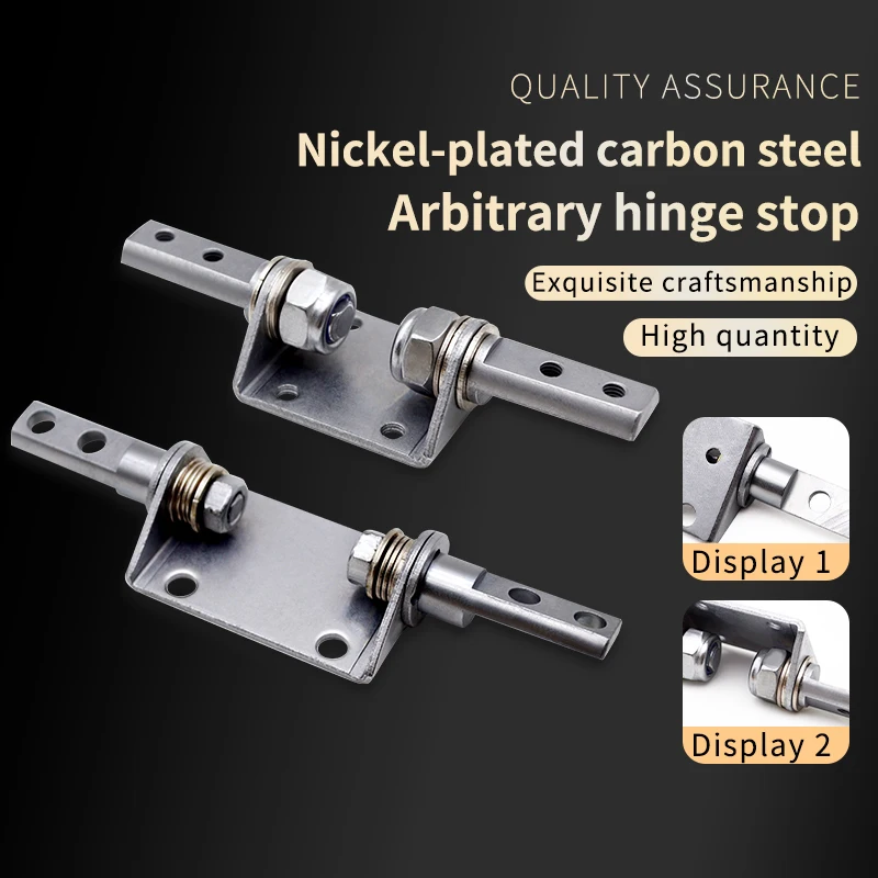 Nickel Plating On Carbon Steel Hinge Damping Shaft Positioning Hinge Free Stop Torque Stop Hinge
Nickel Plating On Carbon Steel Hinge Damping Shaft Positioning Hinge Free Stop Torque Stop Hinge