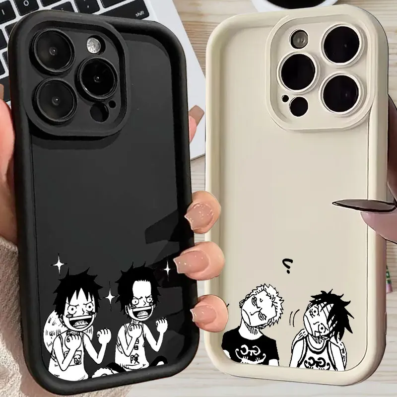 Cute Baby Luffys Aces Zoro Anime Phone Case For iPhone 11 12 13 14 15 16 Pro Max Silicone Coque For iPhone 15 16 Plus Soft Cover
Cute Baby Luffys Aces Zoro Anime Phone Case For iPhone 11 12 13 14 15 16 Pro Max Silicone Coque For iPhone 15 16 Plus Soft Cover