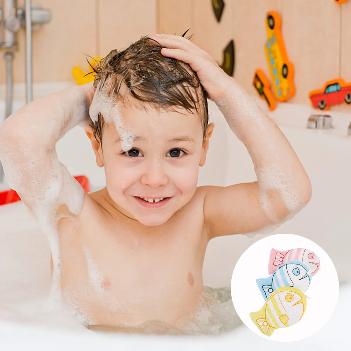3pcs Baby Bath Sponge Cartoon Design Ergonomic Handle Sling Storage Small Shower Ball For Kids Bathing Rubber Infant Children
3pcs Baby Bath Sponge Cartoon Design Ergonomic Handle Sling Storage Small Shower Ball For Kids Bathing Rubber Infant Children