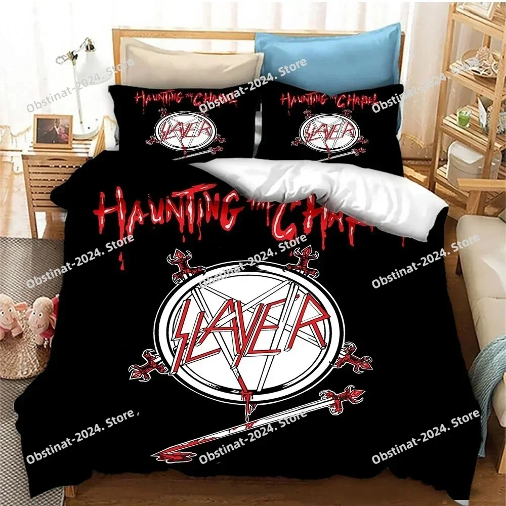 Fashion Slayer Rock Band Bedding Set Printed single Comforter Quilt Bed Cover Duvet Cover Pillow Case 3 Pieces Kids Adult Size
Fashion Slayer Rock Band Bedding Set Printed single Comforter Quilt Bed Cover Duvet Cover Pillow Case 3 Pieces Kids Adult Size