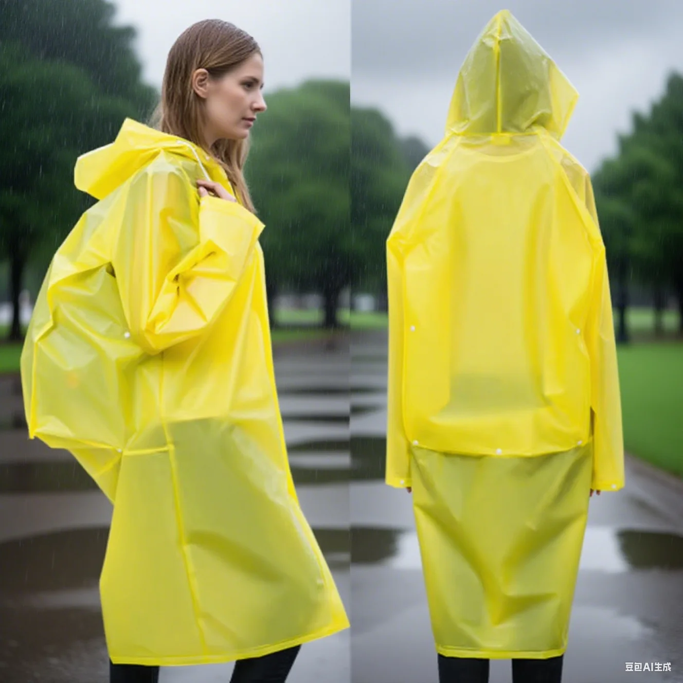 Lightweight EVA Raincoat With Backpack Cover Wide Brim Waterproof For Hiking Fishing Camping Foldable & Skin-Friendly
Lightweight EVA Raincoat With Backpack Cover Wide Brim Waterproof For Hiking Fishing Camping Foldable & Skin-Friendly