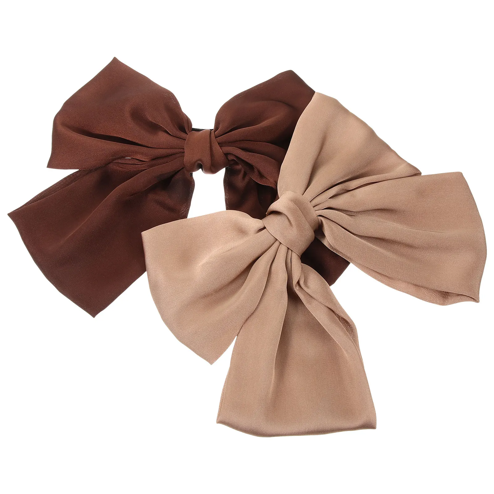 2pcs Big Hair Clips Deep Light Coffee Color French Barrettes Women Hairstyle Accessories Hair Bows Valentine Gifts
2pcs Big Hair Clips Deep Light Coffee Color French Barrettes Women Hairstyle Accessories Hair Bows Valentine Gifts