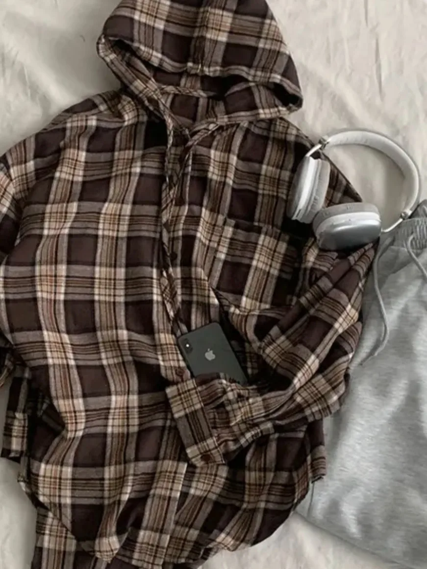 Ретро корейский клетчатый джемпер irt Jaet женский свободный длинный све открытый кардиган на одной пуговице топ теплый осенний новый Sle Girl's Faion
Ретро корейский клетчатый джемпер irt Jaet женский свободный длинный све открытый кардиган на одной пуговице топ теплый осенний новый Sle Girl's Faion