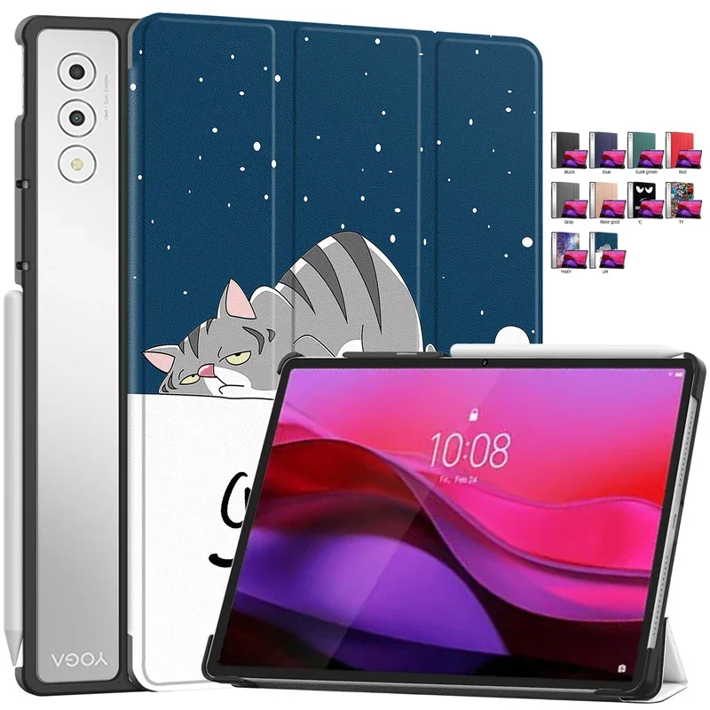 Cartoon Cute Fashion Painted Leather Case For Lenovo Yoga Tab Plus 12.7 Pro 12.7 Auto Sleep Hard PC Back Tablet Protect Cover
Cartoon Cute Fashion Painted Leather Case For Lenovo Yoga Tab Plus 12.7 Pro 12.7 Auto Sleep Hard PC Back Tablet Protect Cover