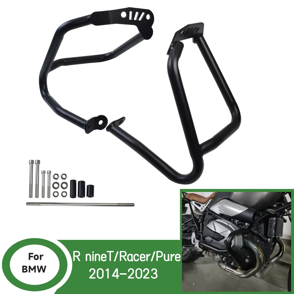 Защитный бампер двигателя R NineT для BMW R Nine T 5 Pure Racer 2017-2023 R9T Urban G/S, защита рамы кузова мотоцикла
Защитный бампер двигателя R NineT для BMW R Nine T 5 Pure Racer 2017-2023 R9T Urban G/S, защита рамы кузова мотоцикла