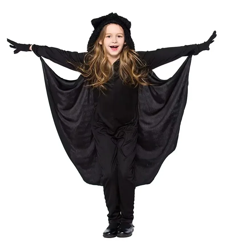 Halloween Vampire Costume Bat Jumpsuit for Carnival Party Boys Girls Fantasia Cosplay Dress
Halloween Vampire Costume Bat Jumpsuit for Carnival Party Boys Girls Fantasia Cosplay Dress