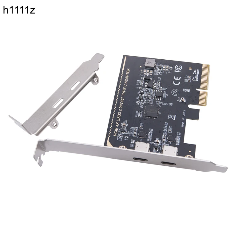 PCIE USB 3.2 GEN2 10Gbps Dual Port Type C Expansion Card PCI Express X4 to 2 USB-C 10G Riser ASM1142 Chip Controller for Desktop
PCIE USB 3.2 GEN2 10Gbps Dual Port Type C Expansion Card PCI Express X4 to 2 USB-C 10G Riser ASM1142 Chip Controller for Desktop