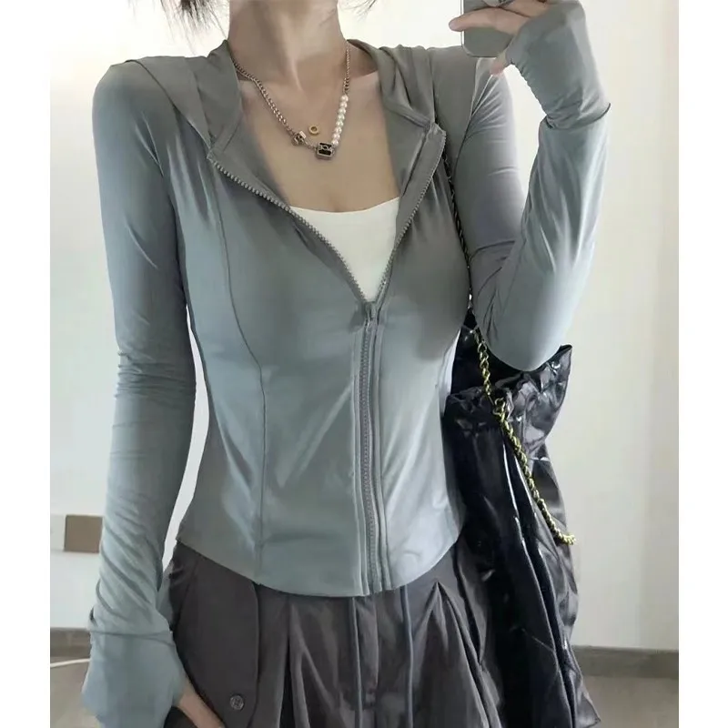 Cool Ice Silk Sunscreen Clothes for Women Summer UV Protection Sunscreen Clothes 2025 New Outdoor cardigan Coat Top
Cool Ice Silk Sunscreen Clothes for Women Summer UV Protection Sunscreen Clothes 2025 New Outdoor cardigan Coat Top