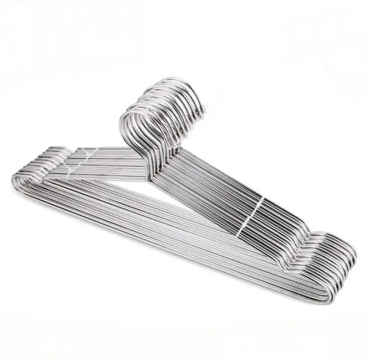 100pcs Stainless Steel Strong Metal Wire Hangers Coat Clothes Hangers 50cm Houseware Drying Clothes Organizer SN2155
100pcs Stainless Steel Strong Metal Wire Hangers Coat Clothes Hangers 50cm Houseware Drying Clothes Organizer SN2155