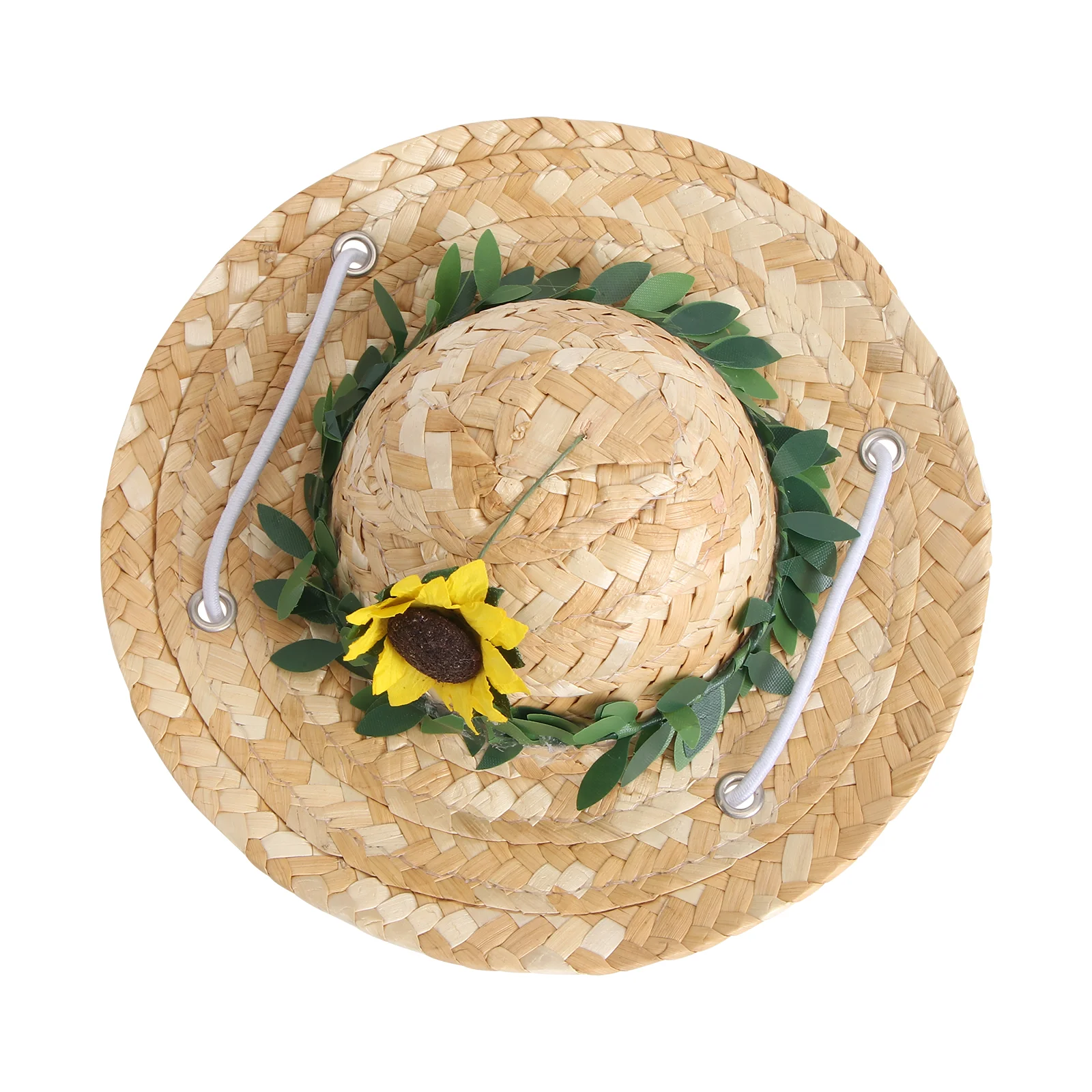 Straw Bucket Pet Costume Hat Pet Sunflower Straw Woven Hat Floral Cap Cute Summer Sun Small Dog Cat Adorable Costume Role Play
Straw Bucket Pet Costume Hat Pet Sunflower Straw Woven Hat Floral Cap Cute Summer Sun Small Dog Cat Adorable Costume Role Play