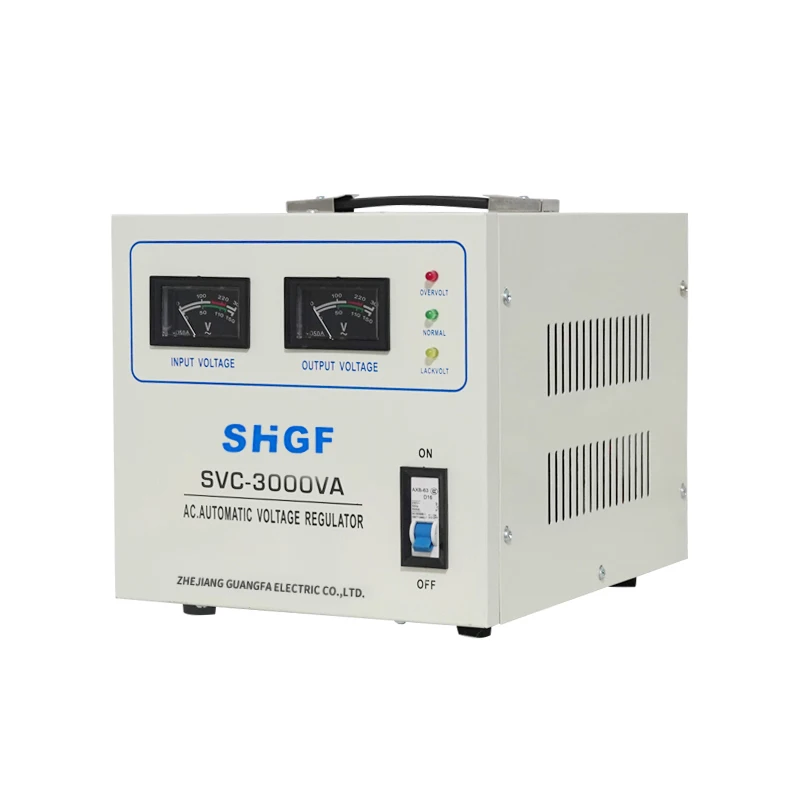 SVC-2000VA Three/Single Phase Automatic Voltage Regulator 2kVA Capacity Servo Motor Control For Home Use
SVC-2000VA Three/Single Phase Automatic Voltage Regulator 2kVA Capacity Servo Motor Control For Home Use