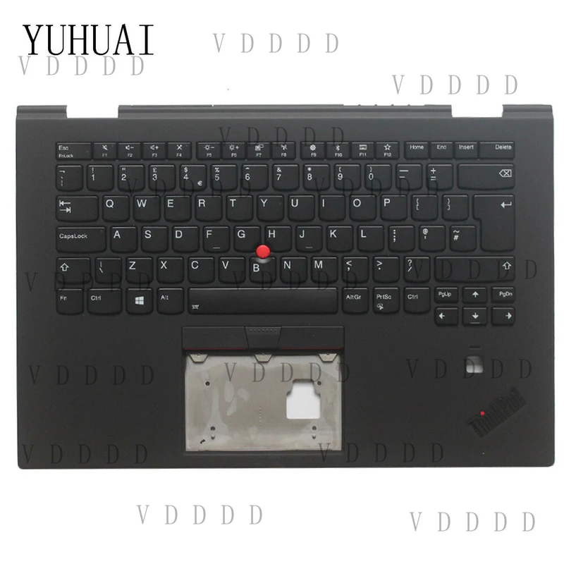 L... NEW For Lenovo ThinkPad X1 Yoga 3RD Gen UK Palmrest Keyboard Case SM10P95307
L... NEW For Lenovo ThinkPad X1 Yoga 3RD Gen UK Palmrest Keyboard Case SM10P95307