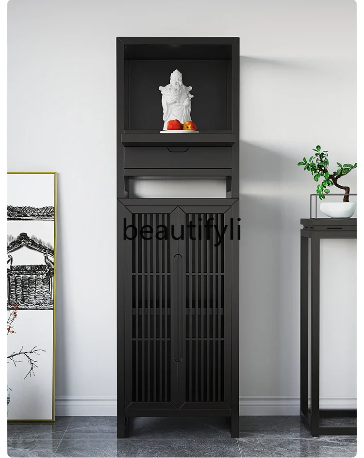 LJYNew Chinese-style solid wood Buddhist shrine stand cabinet, shrine table, modern light luxury God of Wealth cabinet
LJYNew Chinese-style solid wood Buddhist shrine stand cabinet, shrine table, modern light luxury God of Wealth cabinet