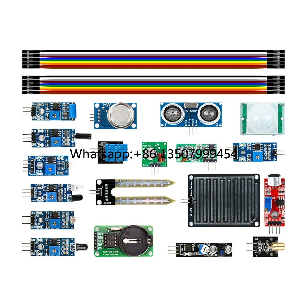 Raspberry Pi 3&Raspberry Pi 2 Model B the Electronic Module Package 16 Kinds Sensor Kit Set
Raspberry Pi 3&Raspberry Pi 2 Model B the Electronic Module Package 16 Kinds Sensor Kit Set