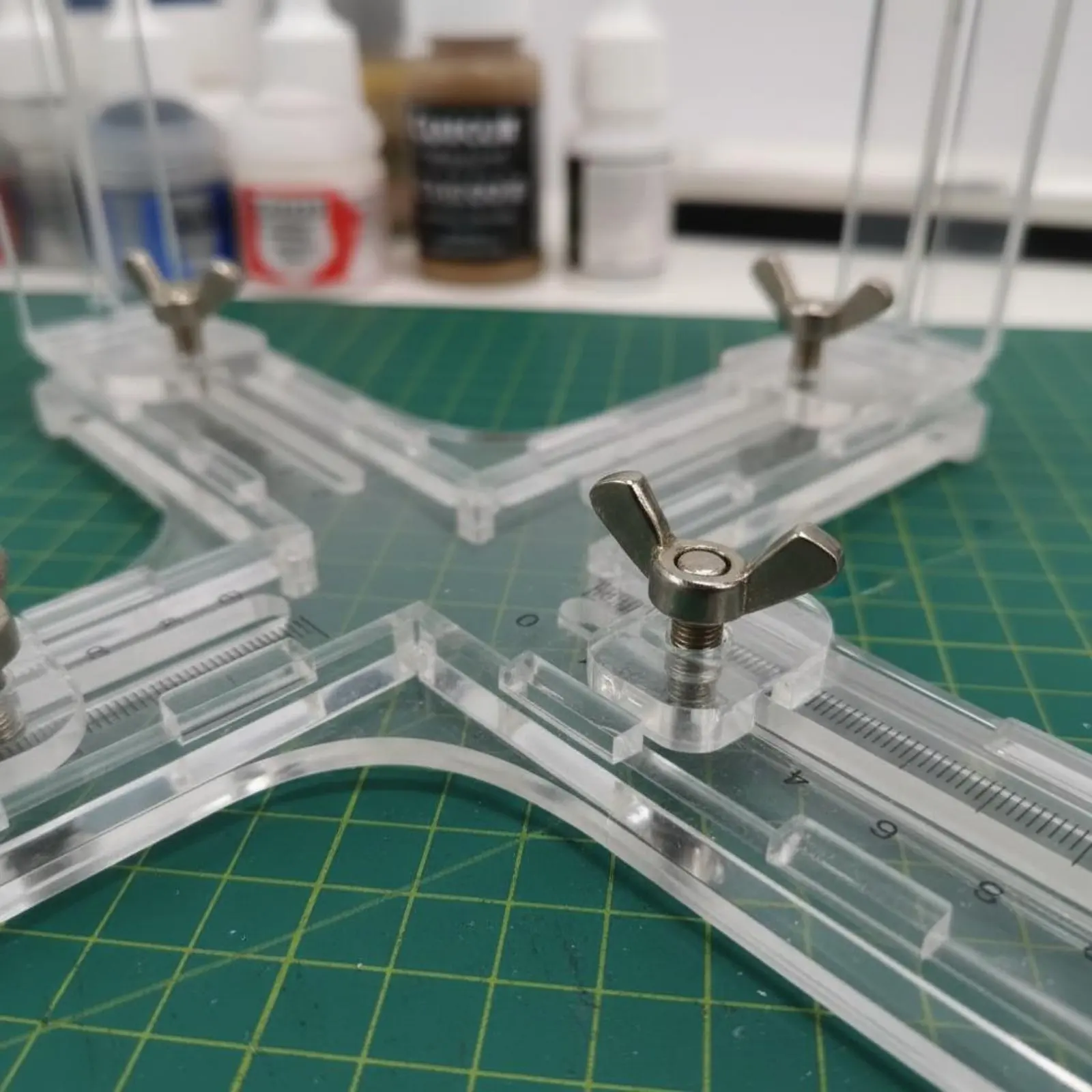 Acrylic Aircraft Display Stand Long-Lasting Airplane Model Stand Model Painting Holder Clear Design Hobby Tool Space-Saving
Acrylic Aircraft Display Stand Long-Lasting Airplane Model Stand Model Painting Holder Clear Design Hobby Tool Space-Saving