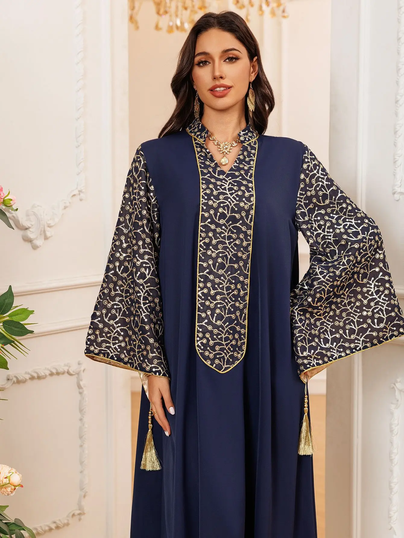 Fashion Muslim Dress Women Islam Clothing Dubai Abaya Turkey Kaftan Eid Djellaba Islam Jalabiya Caftan Marocain Femme Robe Gown
Fashion Muslim Dress Women Islam Clothing Dubai Abaya Turkey Kaftan Eid Djellaba Islam Jalabiya Caftan Marocain Femme Robe Gown