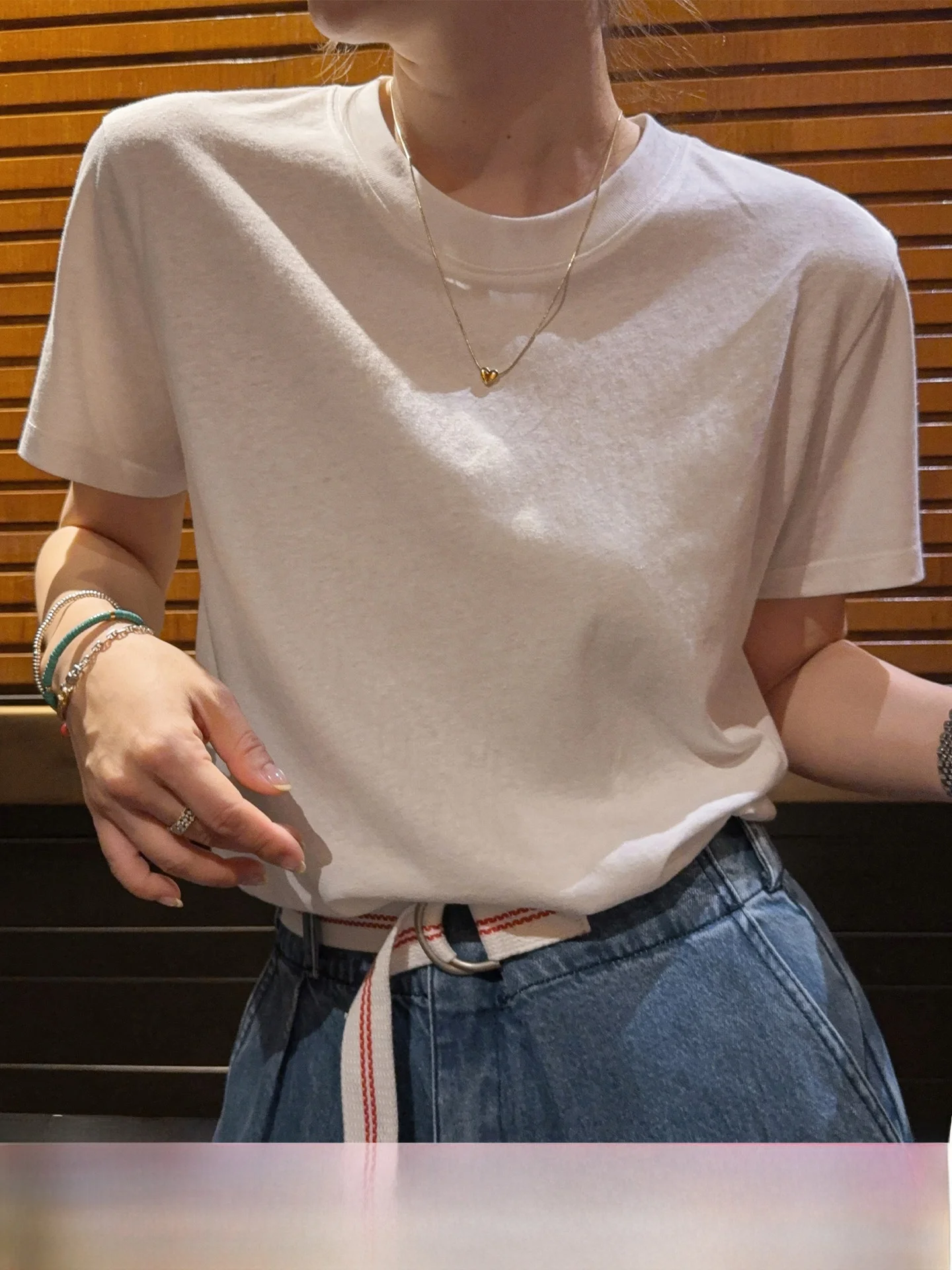 Liberlin Sisy Loose Cotton Linen Short Sleeve round Neck T-Shirt Women Summer Comfortable Breathable Fashionable Striped Top
Liberlin Sisy Loose Cotton Linen Short Sleeve round Neck T-Shirt Women Summer Comfortable Breathable Fashionable Striped Top