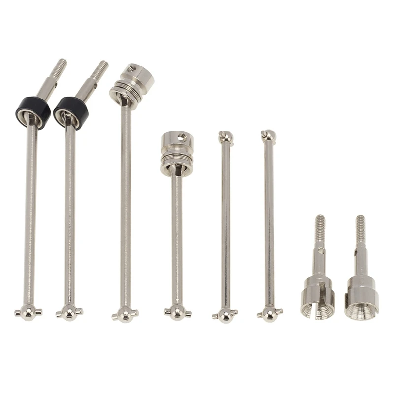 Metal Front Middle Rear Drive Shaft CVD Dogbone Set for Wltoys 104001 1/10 RC Car Upgrade Parts Spare Accessories
Metal Front Middle Rear Drive Shaft CVD Dogbone Set for Wltoys 104001 1/10 RC Car Upgrade Parts Spare Accessories