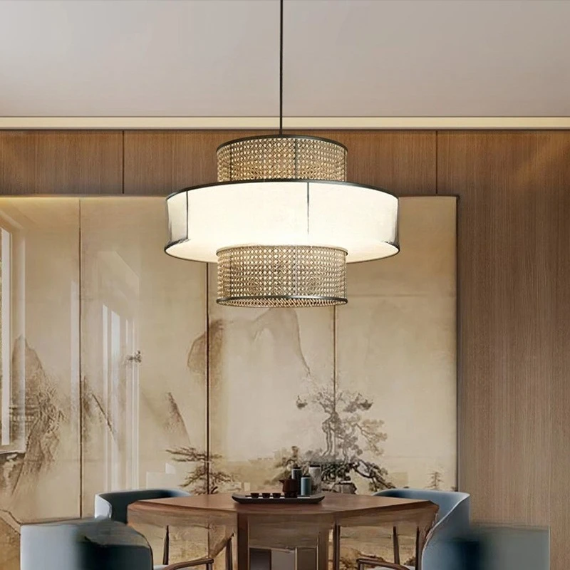 Japanese-style wabi-sandy wind chandelier restaurant box homestay store commercial lighting
Japanese-style wabi-sandy wind chandelier restaurant box homestay store commercial lighting