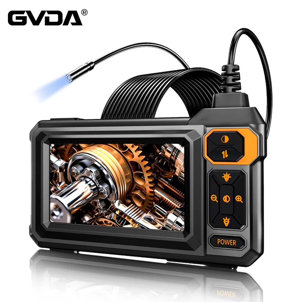 Industrial Endoscope Camera 4.3inch IPS Screen IP67 Waterproof Probe 8 LED Lights Borescope for Sewer Pipe Inspection Car Repair
Industrial Endoscope Camera 4.3inch IPS Screen IP67 Waterproof Probe 8 LED Lights Borescope for Sewer Pipe Inspection Car Repair