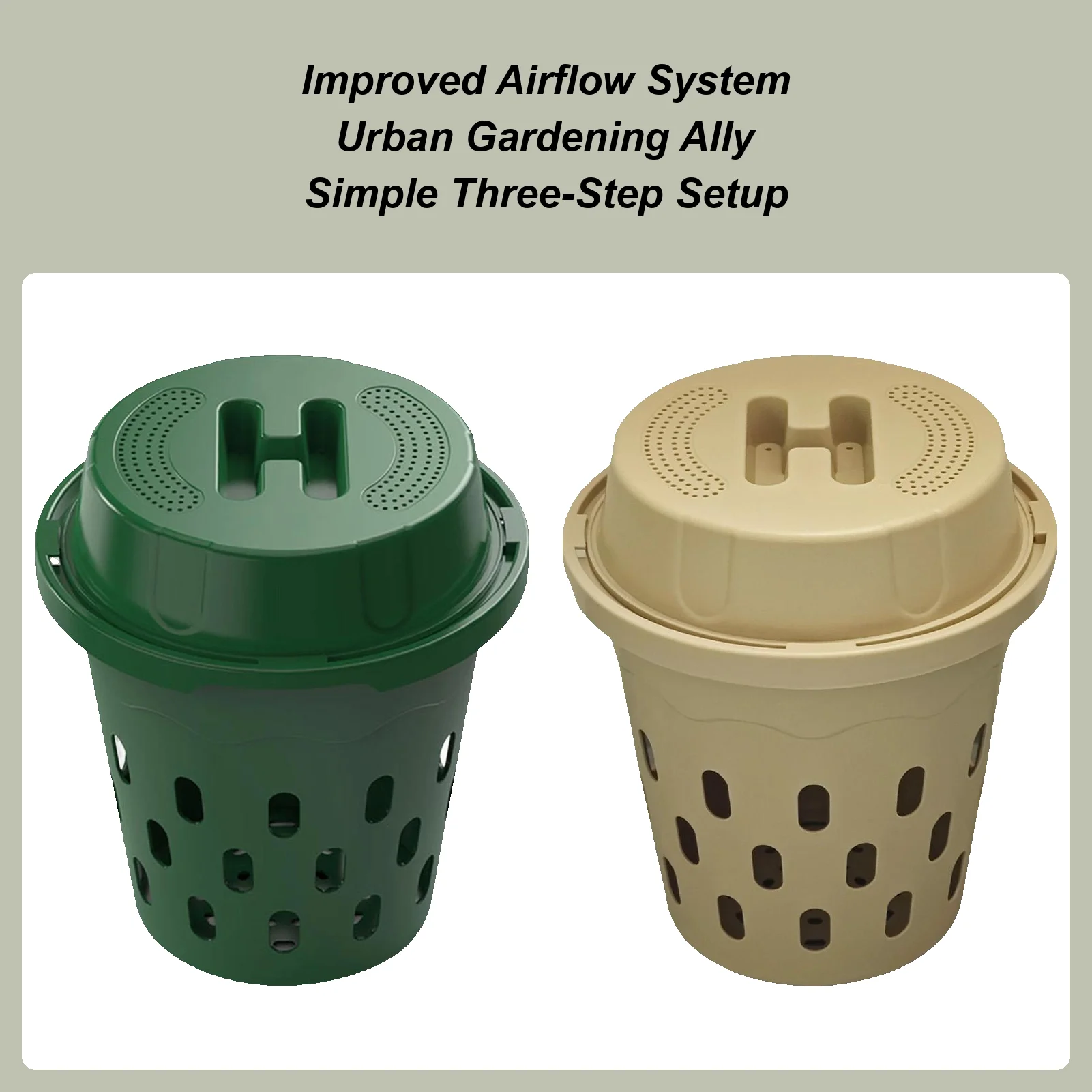 Underground Earthworm Compost Bin With Ventilation Holes Inground Worm Composter For Garden Raised Bed Vegetable Plot Nursery
Underground Earthworm Compost Bin With Ventilation Holes Inground Worm Composter For Garden Raised Bed Vegetable Plot Nursery