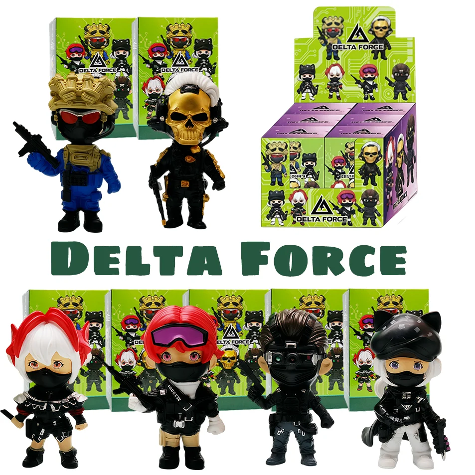 Hot Selling Delta Force Hawk Ops PVC Action Figures Set - 6Pcs Game Character Statues Collectible Toys for Display & Collection
Hot Selling Delta Force Hawk Ops PVC Action Figures Set - 6Pcs Game Character Statues Collectible Toys for Display & Collection