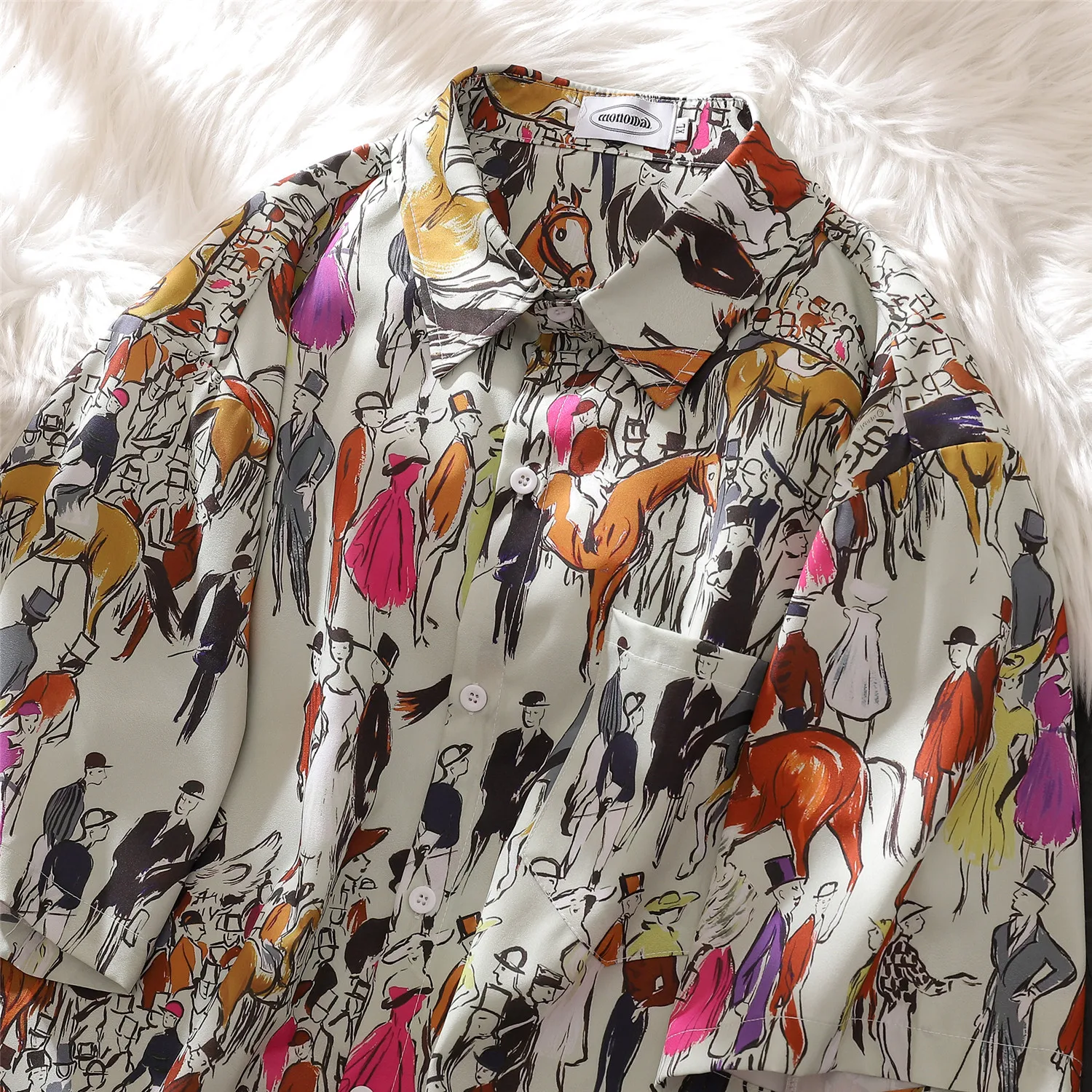 Hawaii Flower Men's irt Summer Thin Loose Ice Silk ort Sve Japanese Retro High Sensation Haome Top Youth Faion
Hawaii Flower Men's irt Summer Thin Loose Ice Silk ort Sve Japanese Retro High Sensation Haome Top Youth Faion