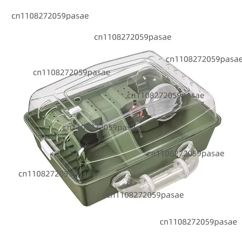 Plastic acrylic square simple solid hamster cage large luxury villa design gold oversized portable model AB006 suitable for
Plastic acrylic square simple solid hamster cage large luxury villa design gold oversized portable model AB006 suitable for