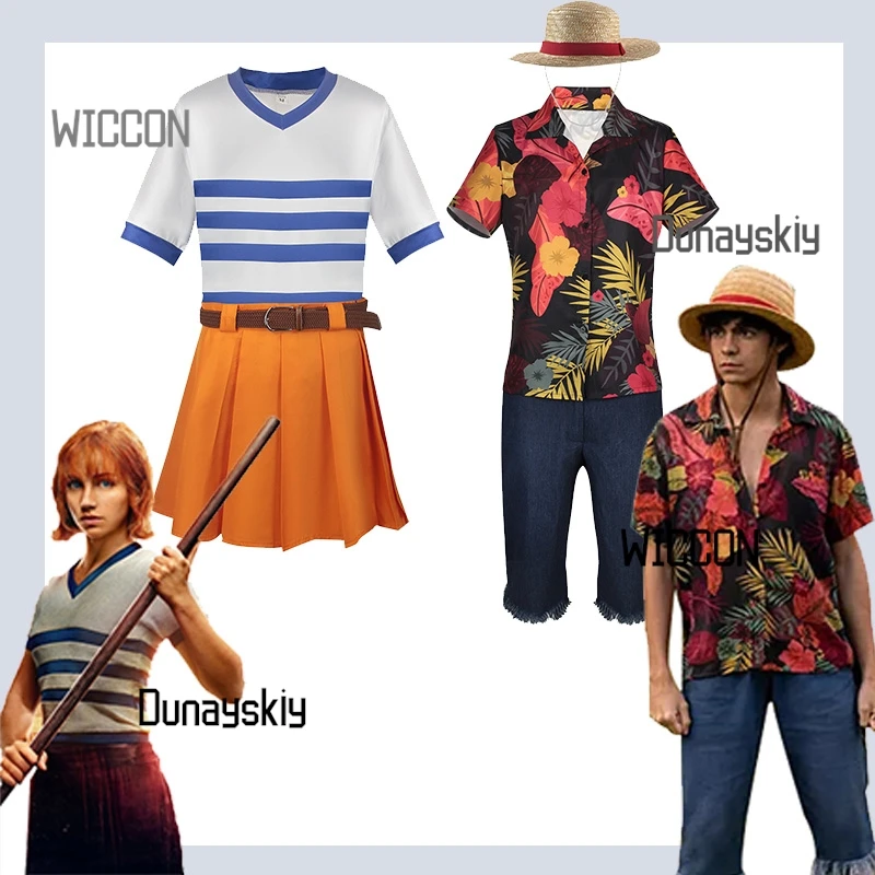 Anime Nami Cosplay Costume Anime Halloween COS Japanese Unifrom Outfits Role Play Novelty Women Dress Up Carnival Nami dress
Anime Nami Cosplay Costume Anime Halloween COS Japanese Unifrom Outfits Role Play Novelty Women Dress Up Carnival Nami dress