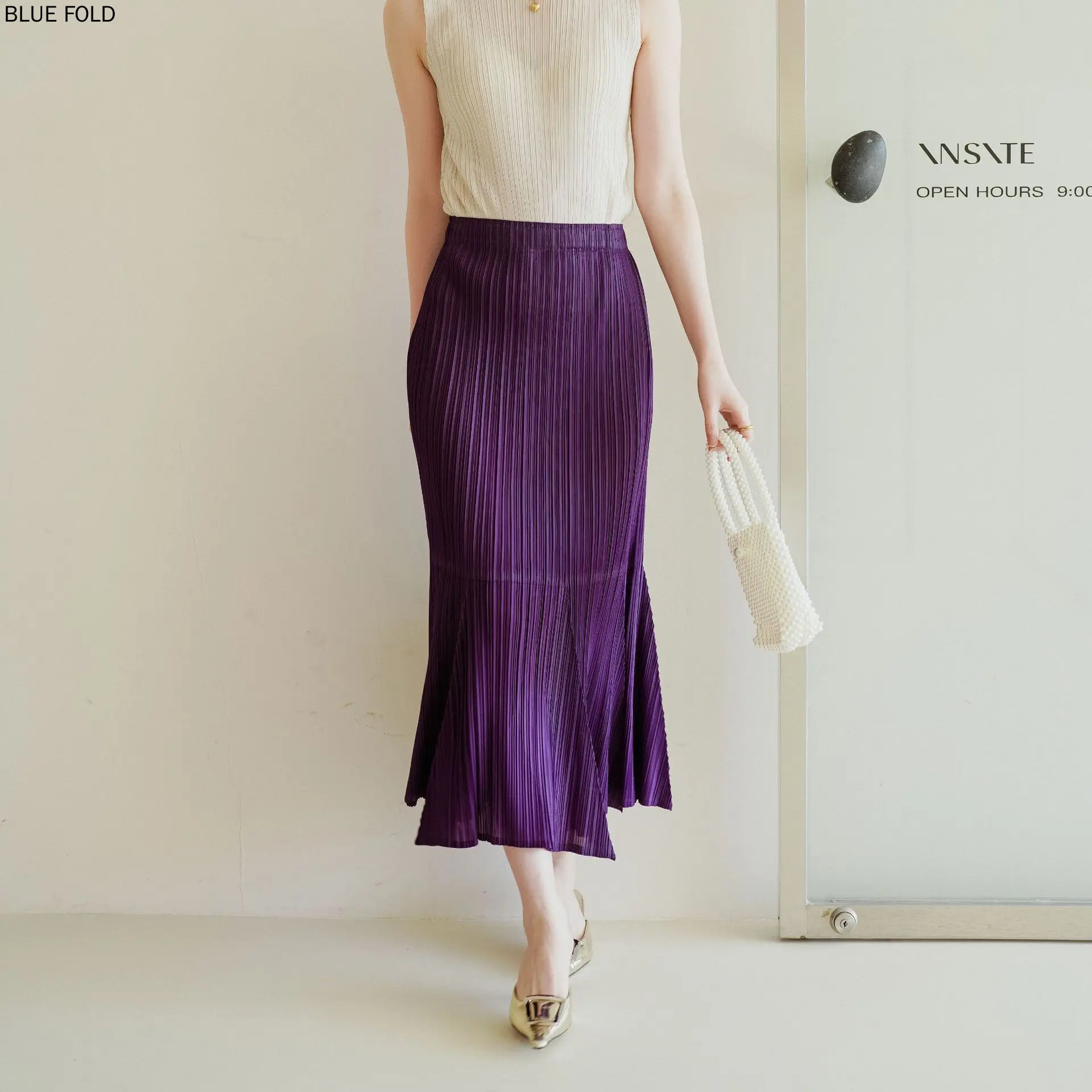 Summer New Miyake High-end Pleated Casual All-in-one A-line Wrap Hip Skirt Fishtail Skirt PLEATS Faldas Ropa De Mujer
Summer New Miyake High-end Pleated Casual All-in-one A-line Wrap Hip Skirt Fishtail Skirt PLEATS Faldas Ropa De Mujer