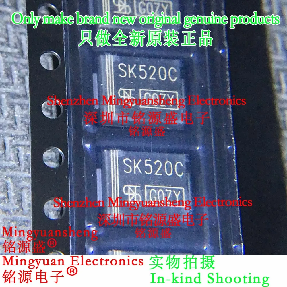 Mingyuansheng Brand New Original Genuine Sk520C V6G 200V 5A Package Do-214Ab Smc Schottky Diode and Rectifier 5A, 200V
Mingyuansheng Brand New Original Genuine Sk520C V6G 200V 5A Package Do-214Ab Smc Schottky Diode and Rectifier 5A, 200V