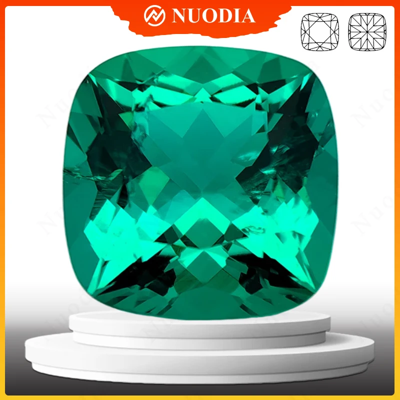 Top Hydrothermal Columbia Lab Grown Emerald Gemstone SQ Cushion Cut Synthetic Emerald Stone With Selectable AGL Certificate
Top Hydrothermal Columbia Lab Grown Emerald Gemstone SQ Cushion Cut Synthetic Emerald Stone With Selectable AGL Certificate