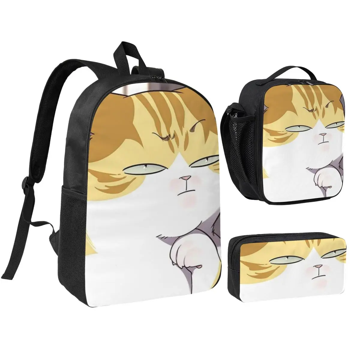 Eleceed Kayden Cat Form Backpack Student BookBag School Bag Shoulder Bags 3ps Insulated Lunch Bag Pencil Case
Eleceed Kayden Cat Form Backpack Student BookBag School Bag Shoulder Bags 3ps Insulated Lunch Bag Pencil Case