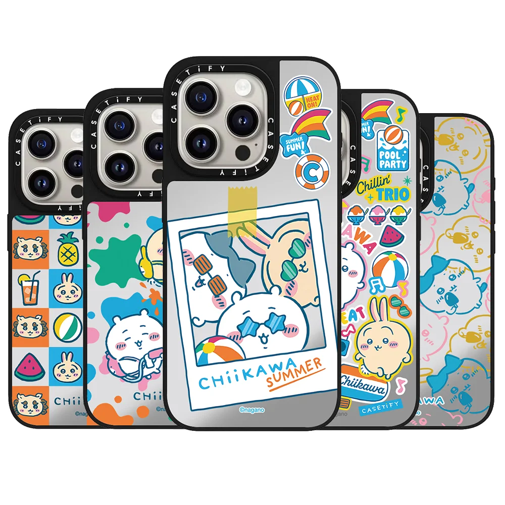 CASETiFY Co-branded Chiikawa Cartoon Series Phone Cases for iPhone 17 16 15 14 13 Pro Max Plus Air Magnetic Protect Cover
CASETiFY Co-branded Chiikawa Cartoon Series Phone Cases for iPhone 17 16 15 14 13 Pro Max Plus Air Magnetic Protect Cover