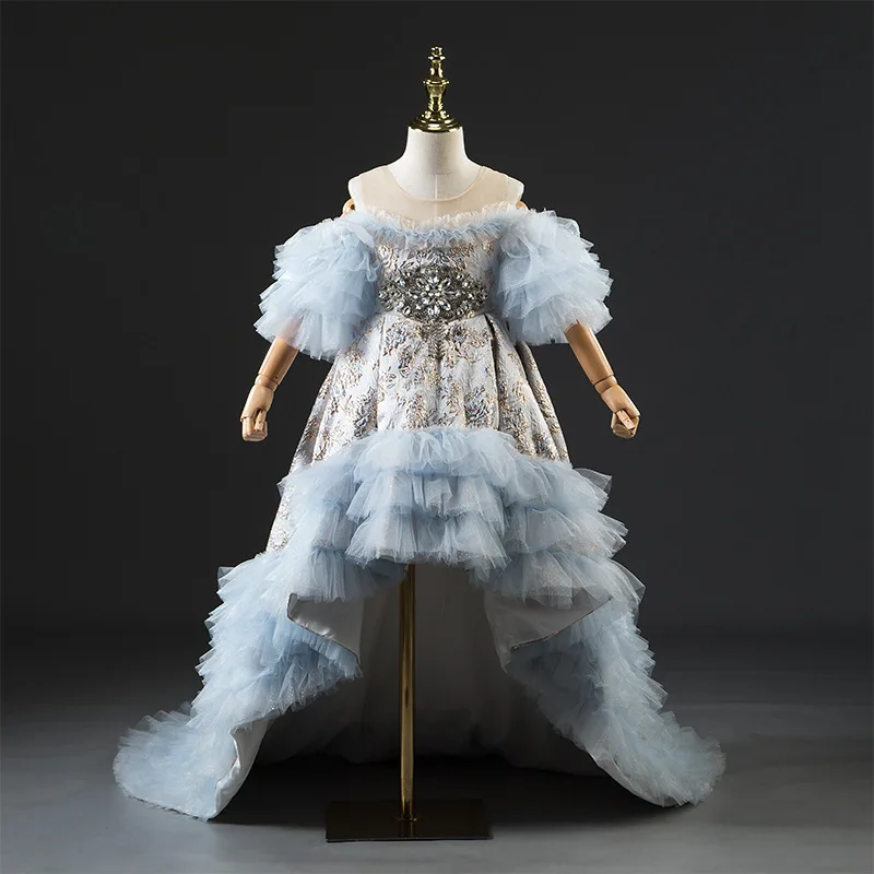 High-end Luxury Ball Gown Flower Girl Dresses for Wedding Beaded Appliqued Toddler Pageant Gowns Kids Prom Gowns Custom Made
High-end Luxury Ball Gown Flower Girl Dresses for Wedding Beaded Appliqued Toddler Pageant Gowns Kids Prom Gowns Custom Made