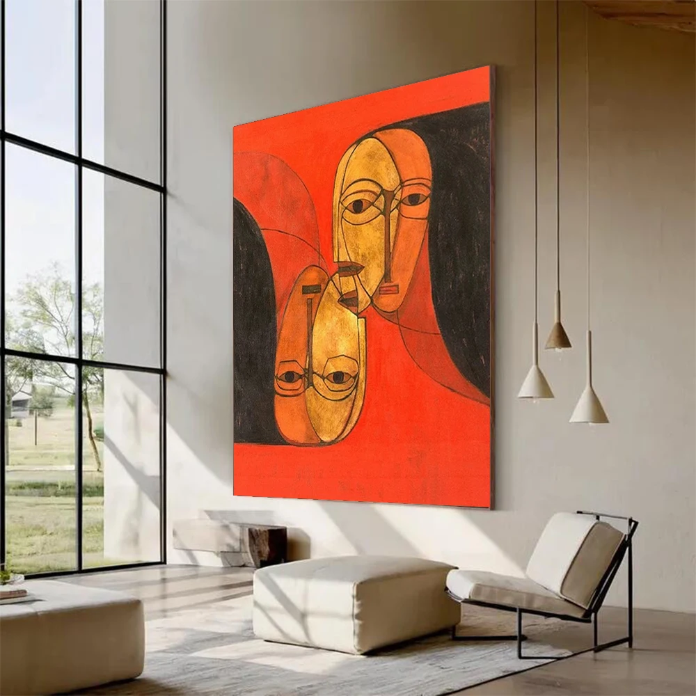 100% Handmade Abstract Oil Painting On Canvas Red clothing Figures Wall Art Picture Big Mural For Home Living Room Decor Image
100% Handmade Abstract Oil Painting On Canvas Red clothing Figures Wall Art Picture Big Mural For Home Living Room Decor Image