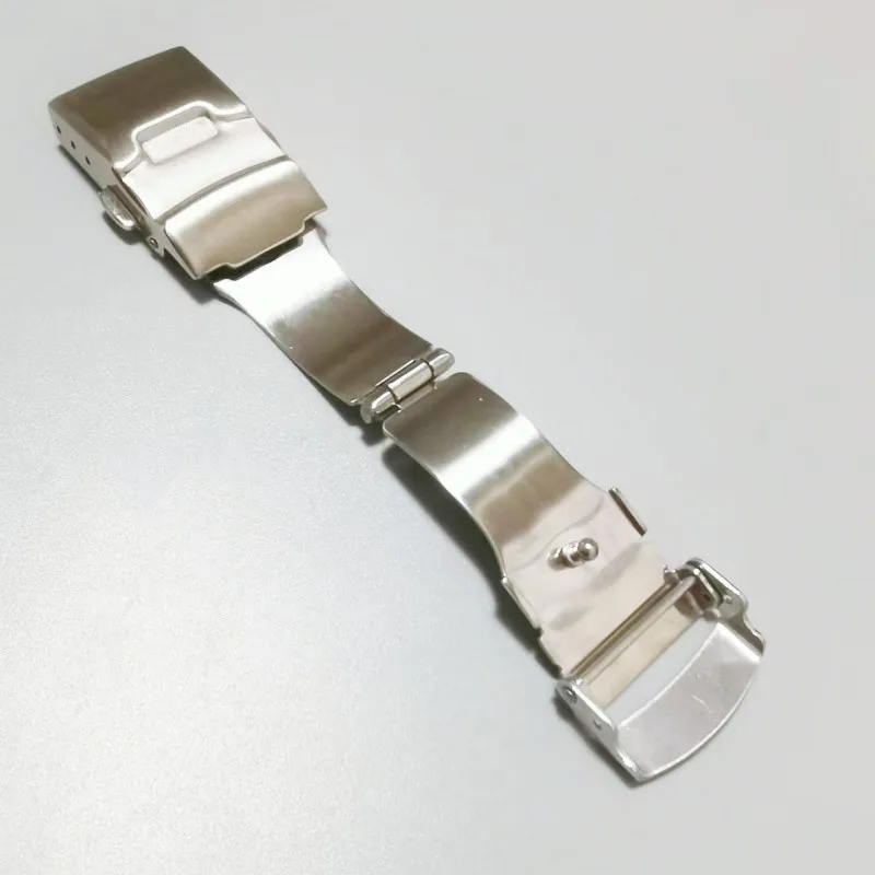Watch Buckle 18mm 20mm Silver Double Click Clasp Brushed Watch Strap Button Silver Deployment Clasp
Watch Buckle 18mm 20mm Silver Double Click Clasp Brushed Watch Strap Button Silver Deployment Clasp