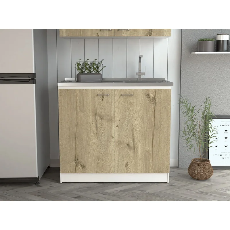 Oklahoma Double Door Utility Sink with Stainless Steel Countertop
Oklahoma Double Door Utility Sink with Stainless Steel Countertop